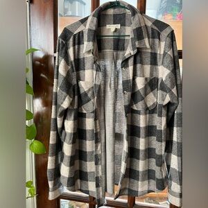 Wool flannel shirt
